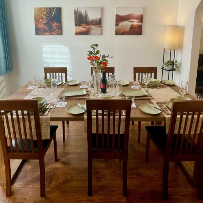 Fully equipped kitchen for cosy meals at home Fully equipped kitchen for cosy meals at home