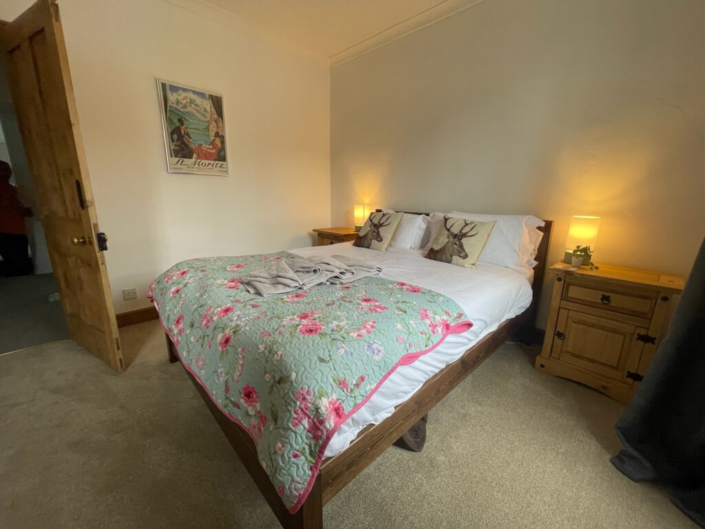King Bed in Master Bedroom